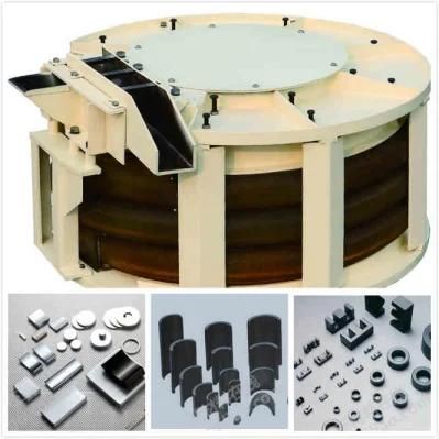 Magnetic Parts Deburring and Polishing Spiral Tube Vibratory Finishing Machine Cws170
