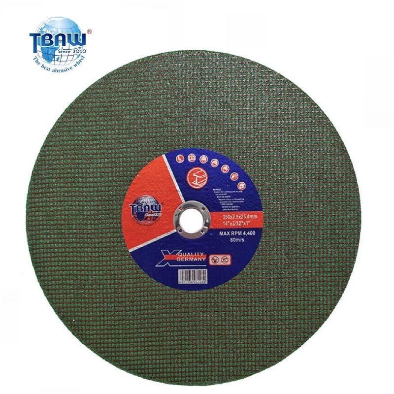 Single Net 350mm Cutting Disc Cut off Wheel Cutting Wheel Stone Cutting Wheel Hot Sale Tbaw Cutting Wheel High Quality Cutting Wheel China Suppliers