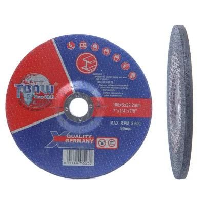 China Factory Type 27 105mm 115mm 125mm Thickness 3mm 6mm Metal Abrasive Grinding Wheel