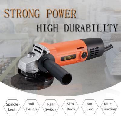 Kynko 115mm Electric Angle Grinder for Grinding Cutting Polished