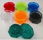 50mm /60mm 2 Parts Grinder Acrylic Plastic Herb Grinder Tobacco Smoking Grinder Quality Sharp Grinder