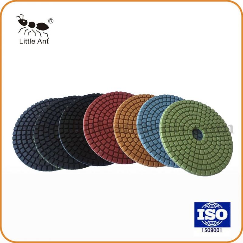 4" Diamond Tools Granite Wet Polishing Pads for Granite