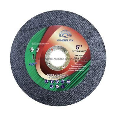 Super Thin Cutting Wheel, 125X1.2X22.23mm, 1net Black, for Stainless Steel