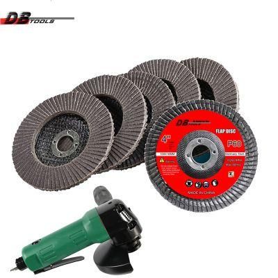 4 Inch 100mm Flap Disc Heated a/O for Metal Derusting Ss