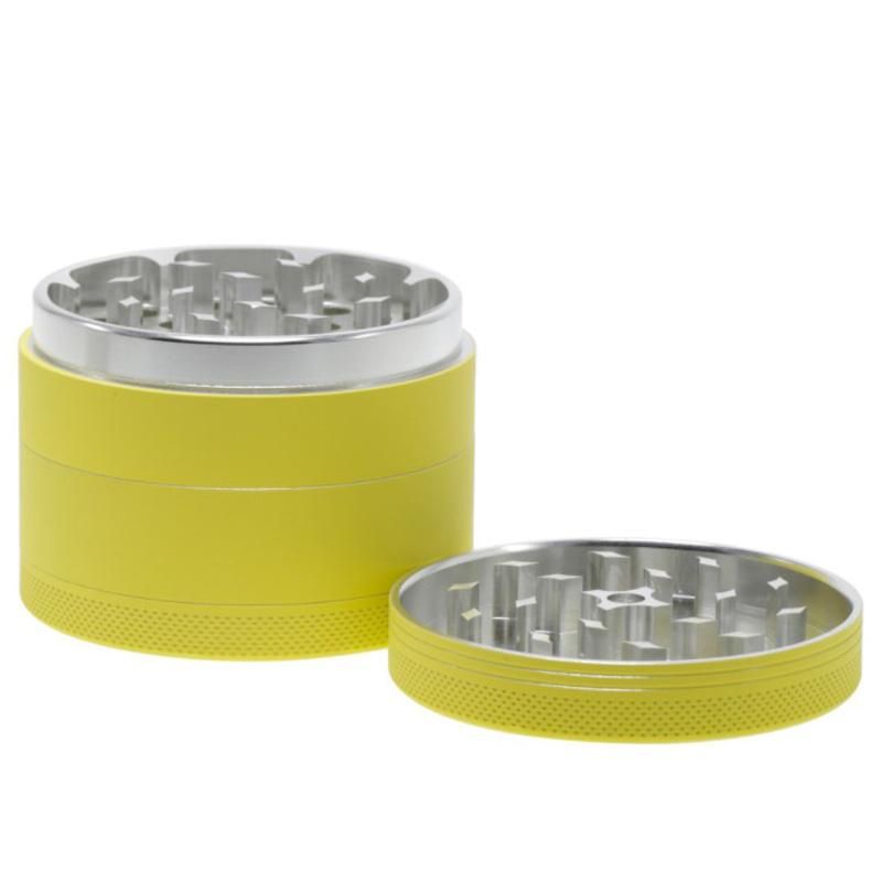 4 Layers Aluminum Alloy CNC Teeth Tabacco Grinders Herb Crusher