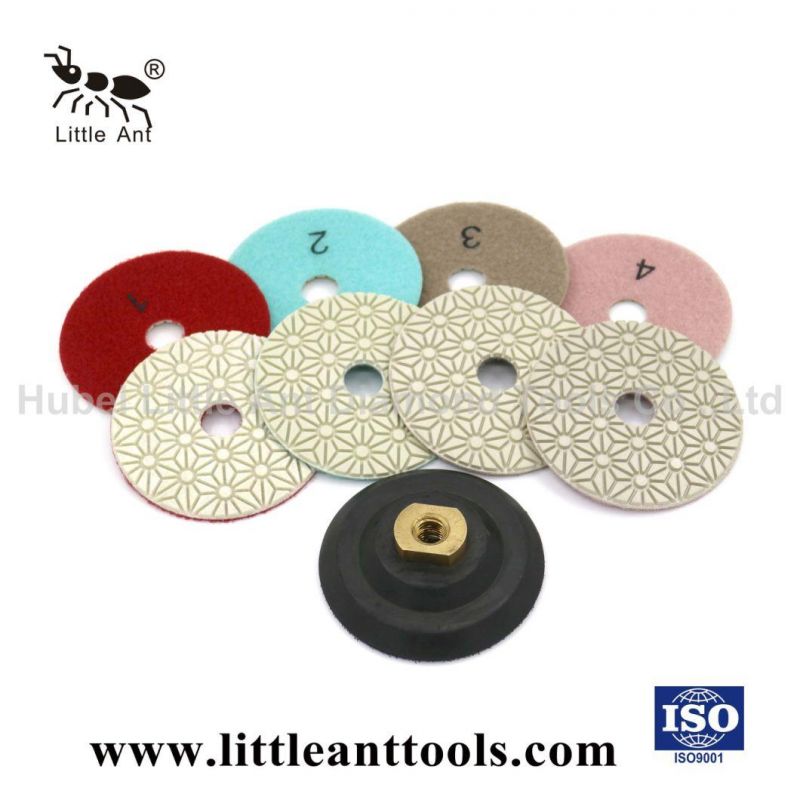 High Sharpness Good Polishing Pad Diamond Tools 4′′ 100mm
