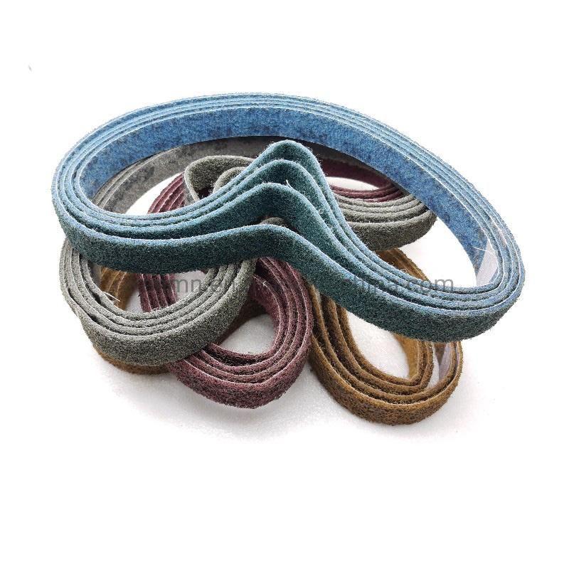 330*10mm Flax Sanding Cloth Belt Roll Very Coarse to Fine Nylon Fiber Abrasive Belt Sanding Bands