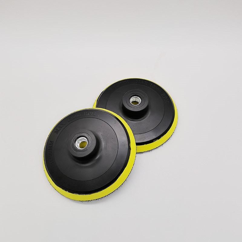 with The Thin Sponge 4inch Holder Backer for Diamond Polishing Pads Plastic Acker M14/M16/5/8-11