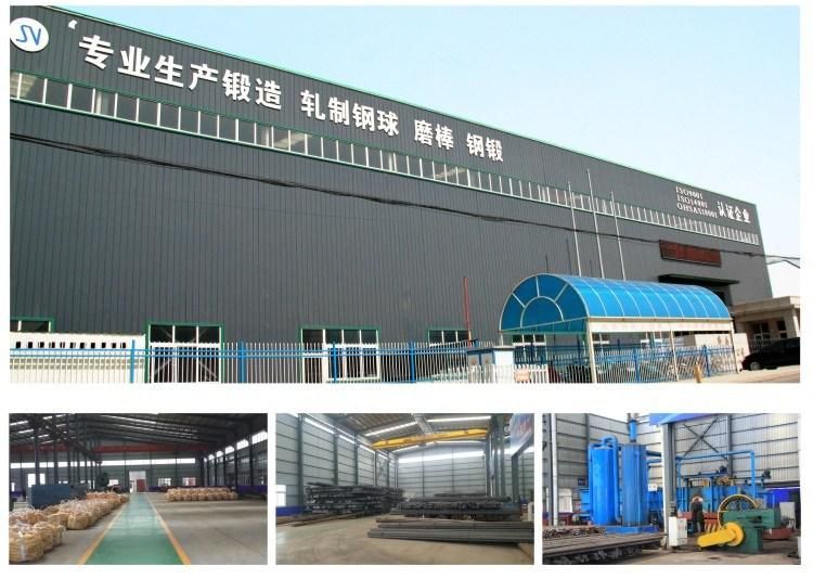 Mining Abrasive Materials Forged Grinding Iron Bars Used in Bar Mill