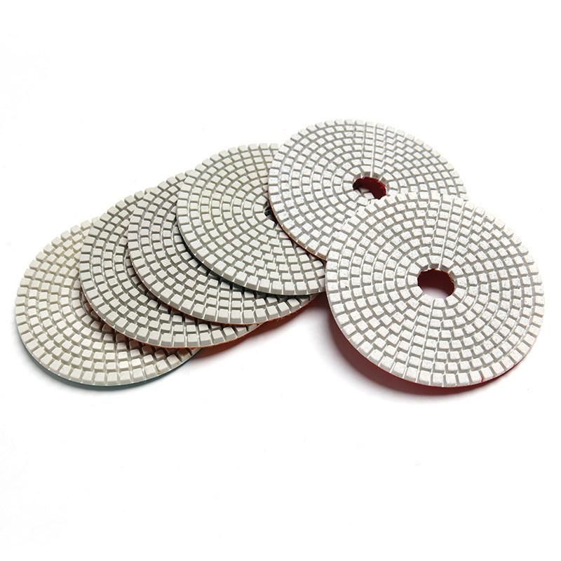 China Suppliers Quartz Marbre De Polissage 3 Marche Tampons De Marble Polishing Pads