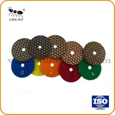 4 Inch Hand Grinder Abrasive Grinding Stone Dry Use Sanding Polishing Pad