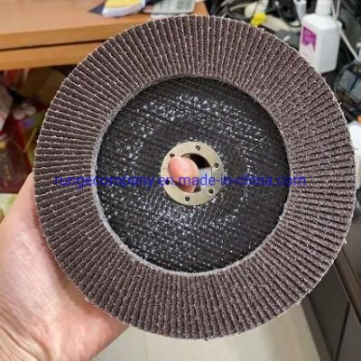 T27/29 Power Electric Tools Abrasive Grinding Flap Disc Wheel for Polishing Metal/Inox/Stainless Steel with BSCI, MPa CE12413