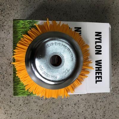 Fast Delivery 8 Inch Grass Remover Machine Nylon Weed Brush