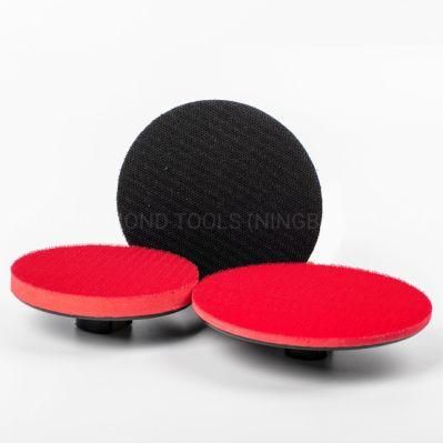 Qifeng Manufacturer Power Tools Diamond Tool Thin Cylinder PVC Sponge M14 Polishing Backer Pads for Angle Grinder