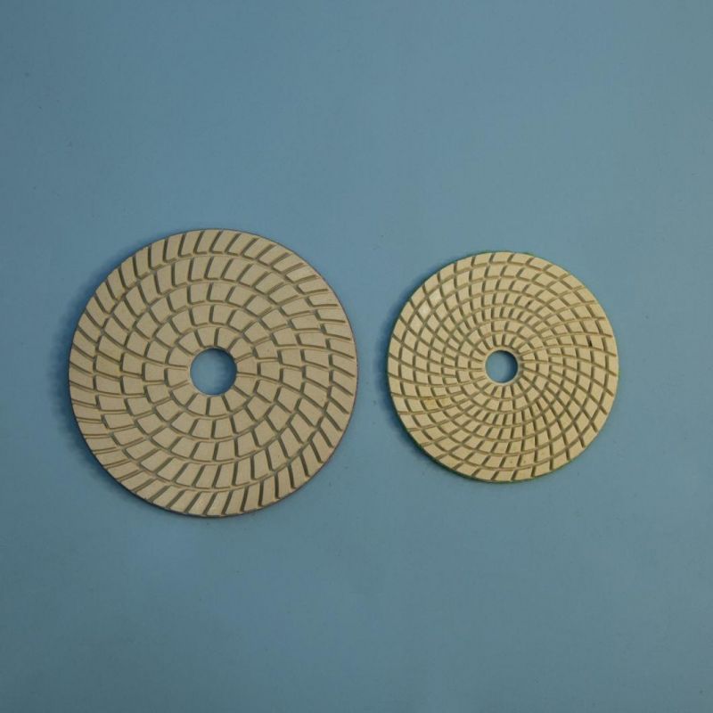 New 100mm High Efficiency Abrasive Wet Polishing Pad for Stone