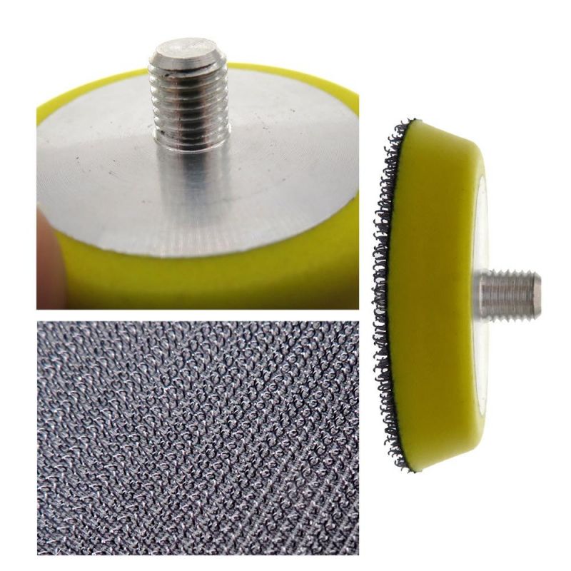 2 Inch 50mm Thread 5/16"-24 Backup Sanding Pad Heavy Duty Aluminum Pad Hook and Loop for Grinding Polishing
