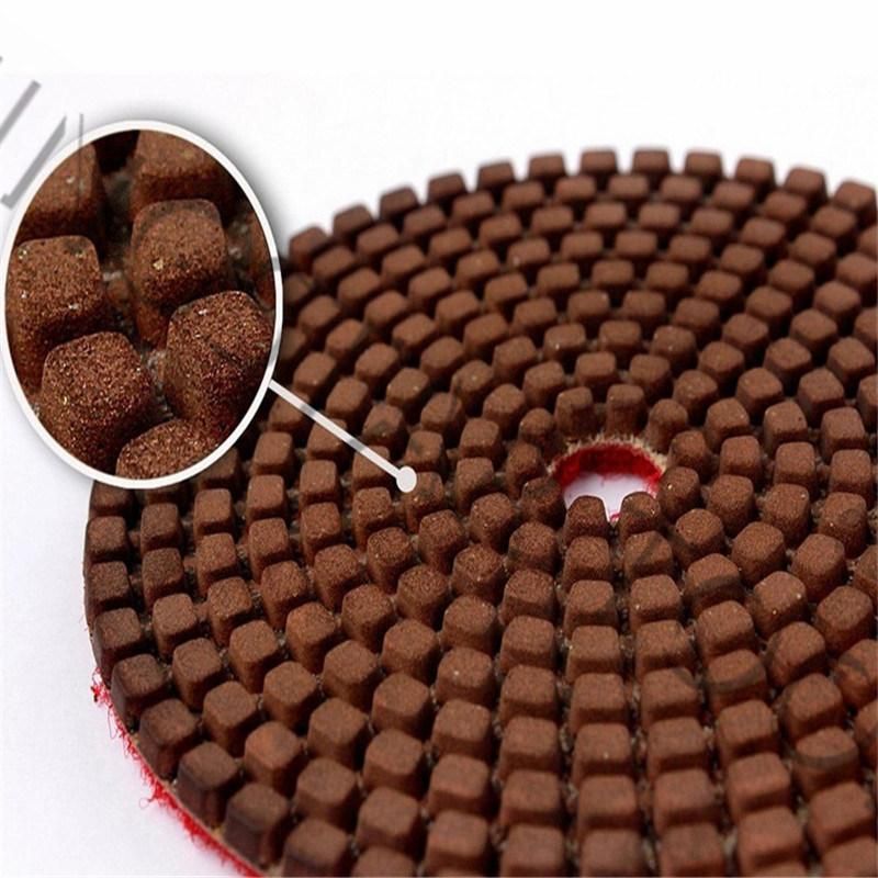 Wet Polishing Pad Diamond Resin Copper for Stone Marble Granite