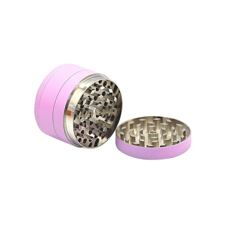 4 Layers Zinc Alloy Luminous Tabacco Grinder Fluorescence Herb Crusher