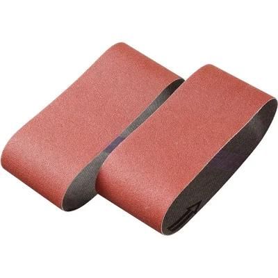 China Abrasive Aluminum Oxide Sanding Belt for Metal /Wood Furniture Lap Joint Sand Paper Abrasive Belts