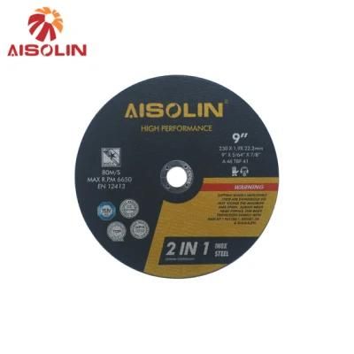 Factory Supply Polishing Flap Abrasive Cutting Disc Cut off Wheel 230mm Bf