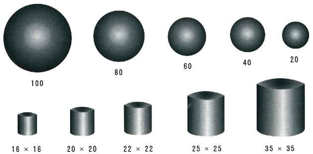 Durable 1inch Rolling Forged Grinding Steel Balls for Vertical Ball Mills in Iron Mines