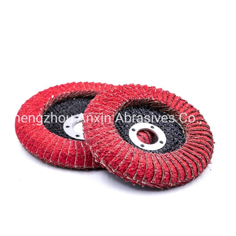 Half-Curved Flap Disc with Vsm Ceramic Sanding Cloth