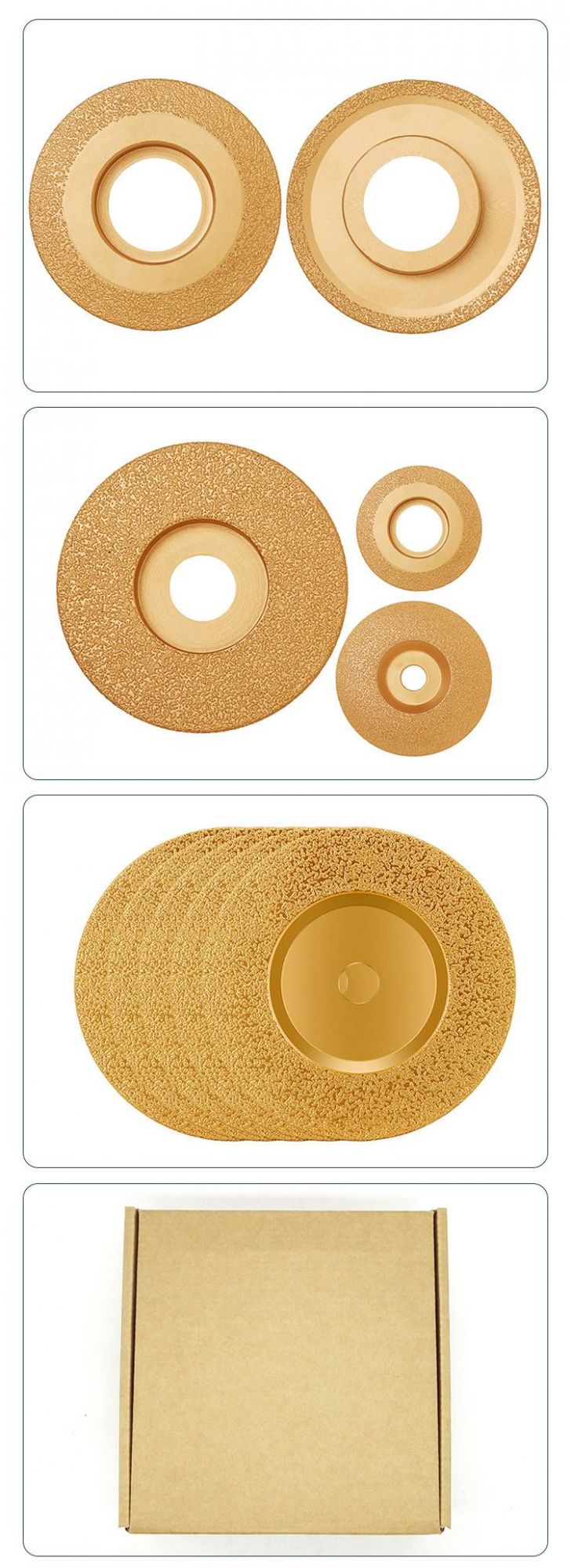 Flat Vacuum Brazed Diamond Grinding Wheel Manufacturers