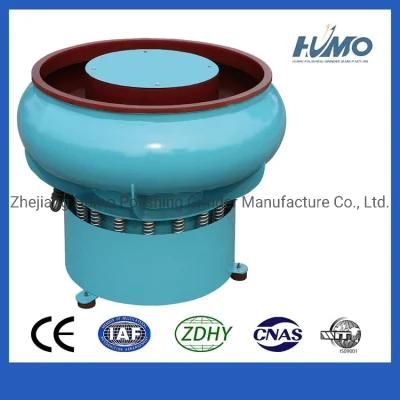Vibratory Finishing Machine with Curved Wall Bowl Ceramic Polishing Machine 300L
