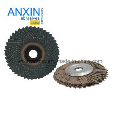 Flexible Abrasive Flap Disc with Zirconia Sand Cloth for Polishing Steel