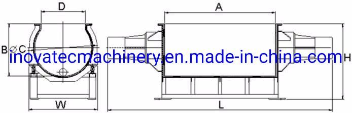 Through Tub Type Vibratory Metal Finishing Machine