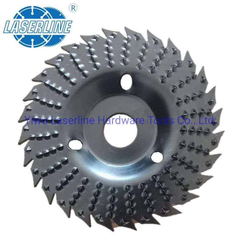 Cutting Grinder Wheel Disc 5 Inch Wood Shaping Wheel, Wood Grinding Shaping Disk for Angle Grinder