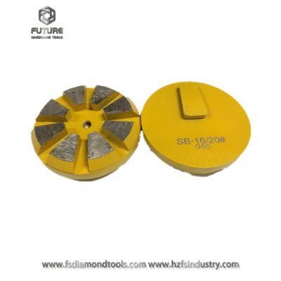 Terrco Diamond Tools /Metal Bond Polishing Pads for Concrete Floor