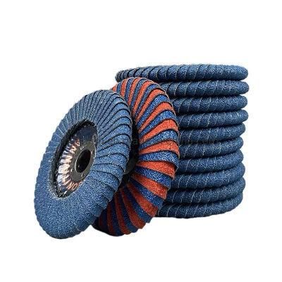 Curved Flap Disc Flap Wheel for Polishing Corners