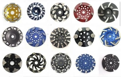 7 Inch Cup Grinding Wheel, Turbo Segment Grinding Wheel