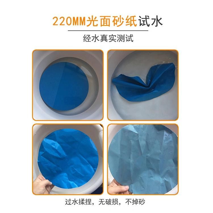 Japan Riken 220 220mm Disc Back Flock Sandpaper for Polishing and Polishing Water Sandpaper Flocking Sandpaper for Wet and Dry SD9029