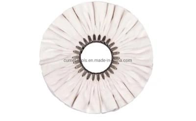 6 Inch Cotton Airway Buffing Cloth Wheel Polishing Pad 20mm