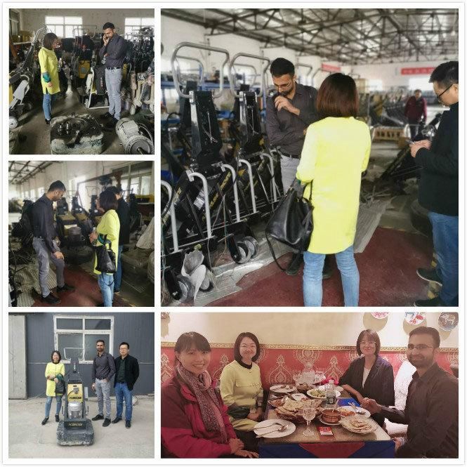 High Performance Drive Control System Concrete Floor Grinding and Polishing Machine Concrete Grinder Door to Door Shipping to USA