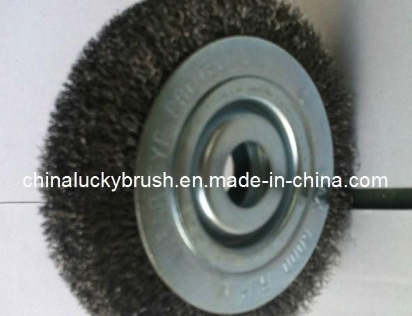 150mm Nylon Abrasive Round Wheel Brush (YY-268)