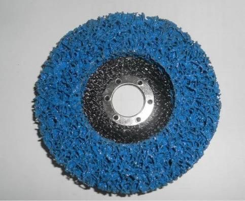 115 Size Cleaning Flap Disc Strip-It Material Blue Purple Black