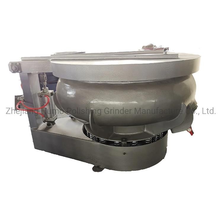 Hot Sell Rotates More Frequently with Curved Wall Bowl Vibratory Finishing Machine