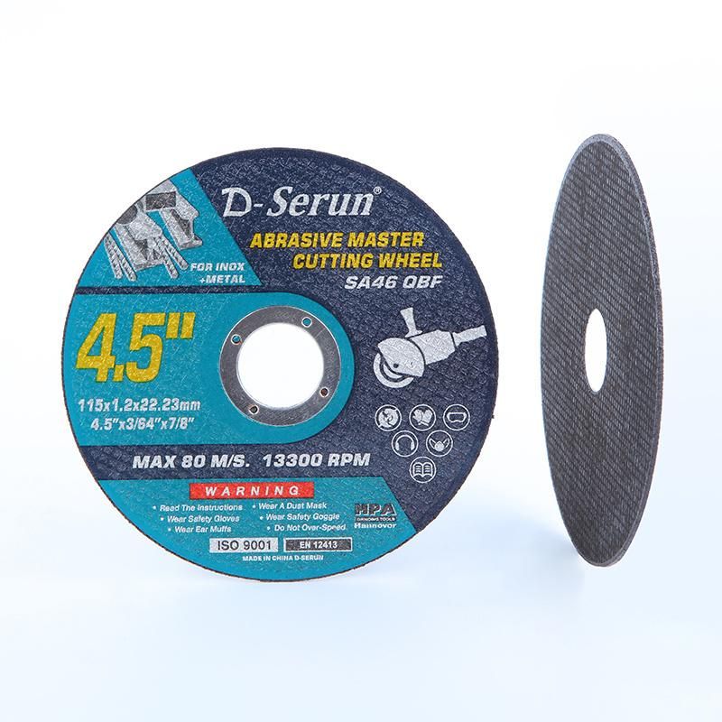 Abrasive Grinding and Cutting Wheel for Cutting Stainless Steel