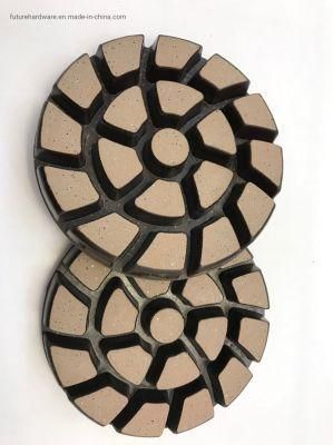 3&quot; Premium Quality Ceramic Bond Transition Polishing Pads for Concrete Scratches Removal