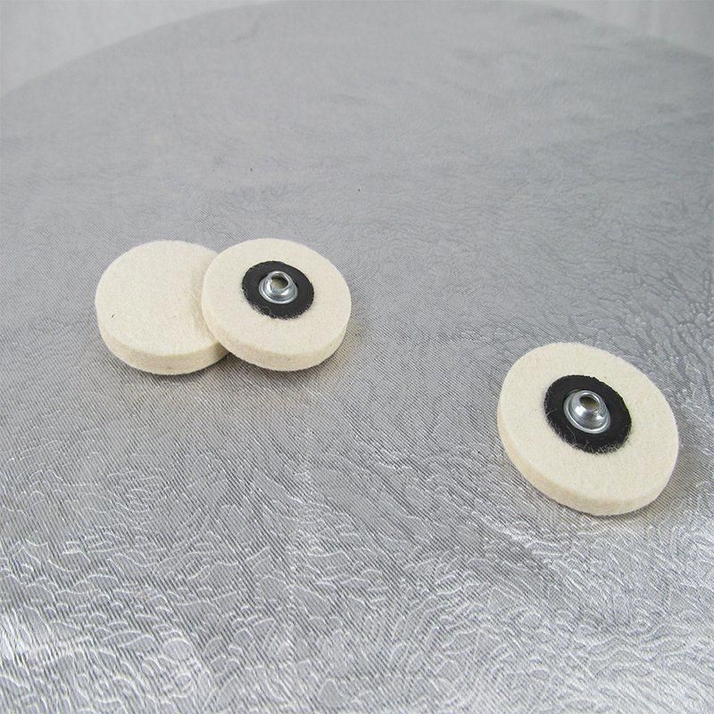 Woolen Felt Disc 50mm 75mm R and S Type Automotive Finishing
