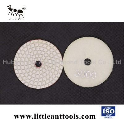 China 3 Inch Wet Use Granite and Marble Polishing Pad