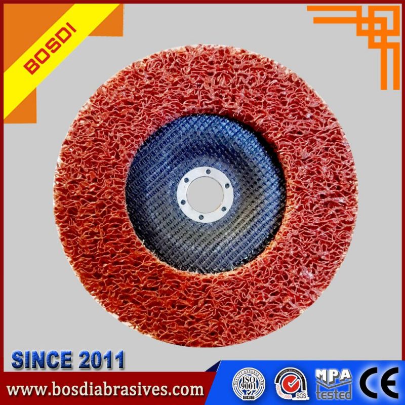 4" Inch Clean Strip Disc (CNS) Polishing Car Painting and Stainless Steel Surface, Flap Wheel, Mop Disc, Abrasive Disc, Grinding Wheel, Polishing Wheel