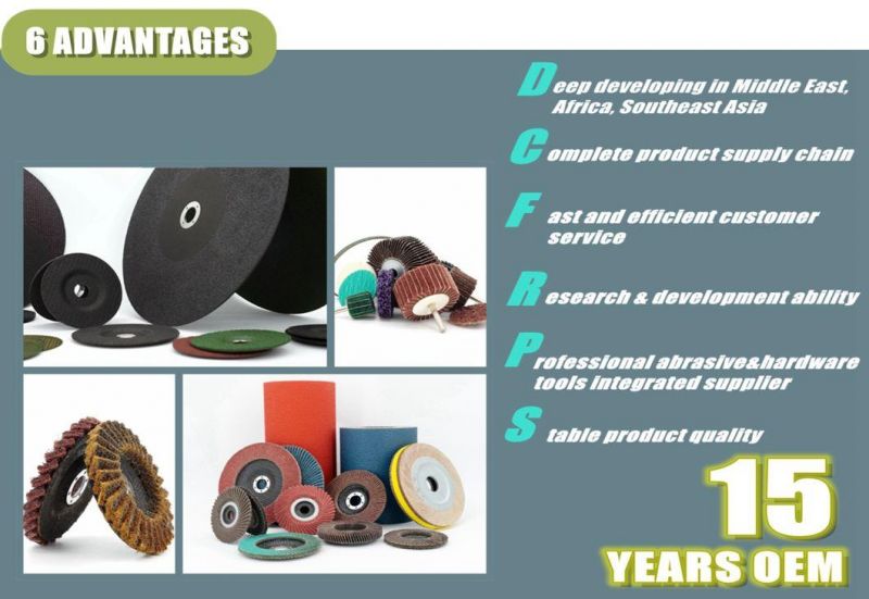 4 Inch 100mm Grinding Sanding Wheels Flap Disc Abrasive Disc for Metal Aluminum Oxide