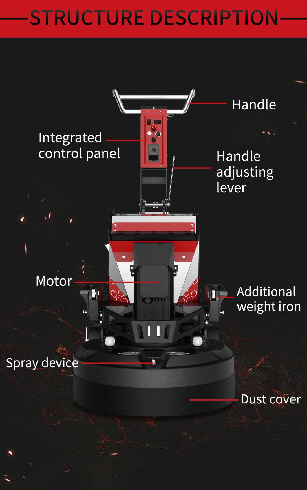 955mm Heavy Duty Construction Use Terrazzo Concrete Floor Grinder with Vacuum