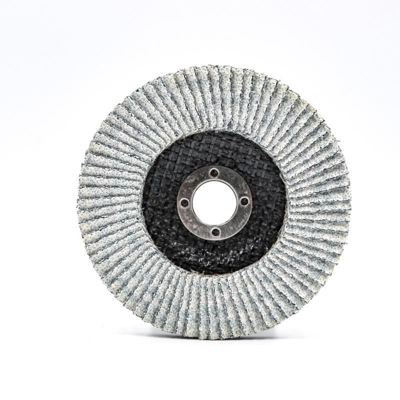 Ceramic White Coating Flap Disc for Al Anti-Blocking
