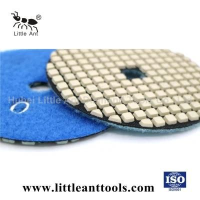 Super Flexible Diamond Dry Polishing Pad for Grinding Quartz