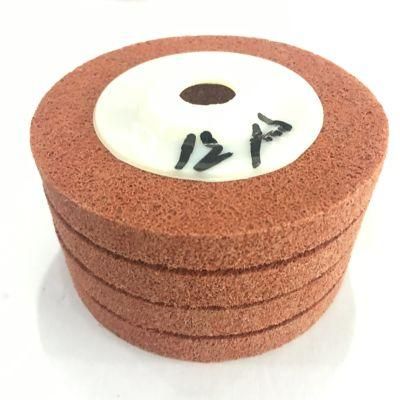 6&prime; &prime; Non Woven Polishing Grinding Wheel with Wholesale Price as Abrasive Tools for Metal Stainless Steel Polishing